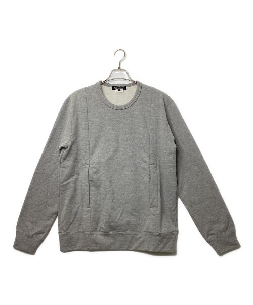 COMME des GARCONS HOMME DEUX（コムデギャルソン オム ドゥ）COMME des GARCONS HOMME DEUX (コムデギャルソン オム ドゥ) クルーネックスウェット グレー サイズ:Lの古着・服飾アイテム