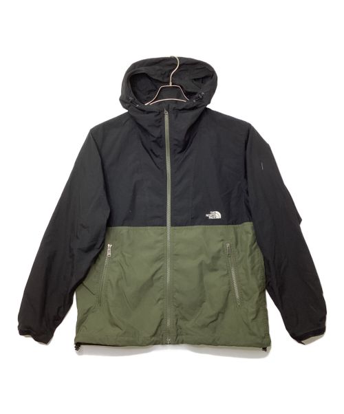 THE NORTH FACE（ザ ノース フェイス）THE NORTH FACE (ザ ノース フェイス) マウンテンパーカー グリーン×ブラック サイズ:Mの古着・服飾アイテム