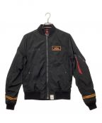 ALPHA INDUSTRIES×GIANTSアルファインダストリーズ×ジャイアンツ）の古着「MA-1ジャケット」｜ブラック