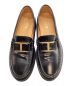 TOD'S (トッズ) Tタイムレスローファー ブラック サイズ:37 1/2：35000円