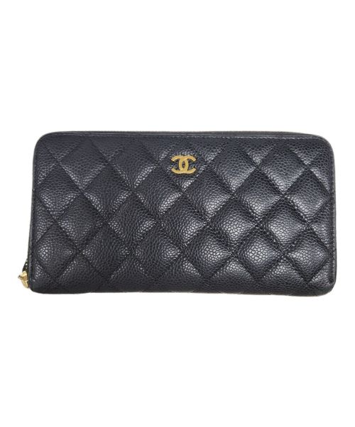 CHANEL（シャネル）CHANEL (シャネル) 長財布 ブラック サイズ:-の古着・服飾アイテム