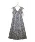 Her lip to（ハーリップトゥ）の古着「Lace Trimmed Floral Dress」｜ネイビー