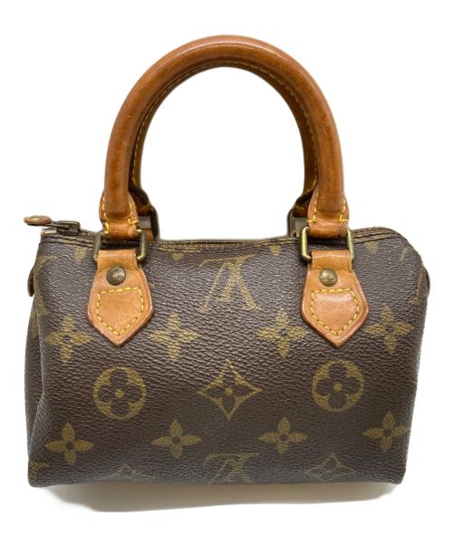 LOUIS VUITTON（ルイ ヴィトン）LOUIS VUITTON (ルイ ヴィトン) ハンドバッグ ブラウン サイズ:ミニの古着・服飾アイテム