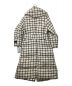 Her lip to (ハーリップトゥ) Loop Yarn Tweed Belted Down Coat white ホワイト×ブラック サイズ:M 未使用品：15000円