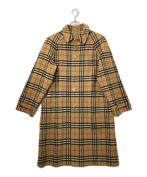 Burberry's（バーバリーズ）Burberry's (バーバリーズ) リバーシブルステンカラーコート ベージュ サイズ:40の古着・服飾アイテム