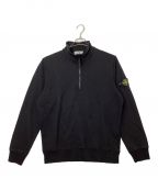 STONE ISLANDストーンアイランド）の古着「クルーネックスウェット」｜ブラック