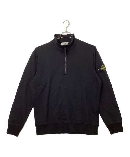 STONE ISLAND（ストーンアイランド）STONE ISLAND (ストーンアイランド) クルーネックスウェット ブラック サイズ:XLの古着・服飾アイテム