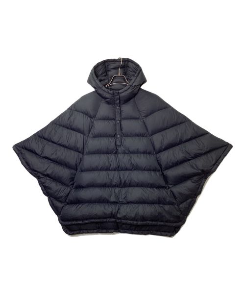 THE NORTH FACE（ザ ノース フェイス）THE NORTH FACE (ザ ノース フェイス) ピローチョダウンポンチョ ブラック サイズ:Lの古着・服飾アイテム