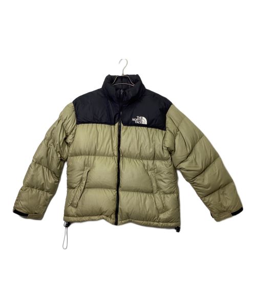 THE NORTH FACE（ザ ノース フェイス）THE NORTH FACE (ザ ノース フェイス) ダウンジャケット ブラック×ベージュ サイズ:Lの古着・服飾アイテム