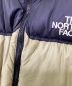 中古・古着 THE NORTH FACE (ザ ノース フェイス) ダウンジャケット ブラック×ベージュ サイズ:L：20000円