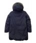 WOOLRICH (ウールリッチ) ラビットファーダウンコート ネイビー サイズ:XS：18000円