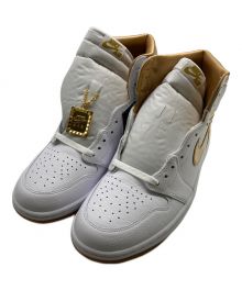 NIKE（ナイキ）の古着「エア ジョーダン 1 レトロ HIGH OG」｜ホワイト×ゴールド