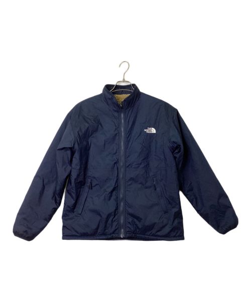 THE NORTH FACE（ザ ノース フェイス）THE NORTH FACE (ザ ノース フェイス) リバーシブルエクストリームパイルジャケット ネイビー×ベージュ サイズ:Sの古着・服飾アイテム