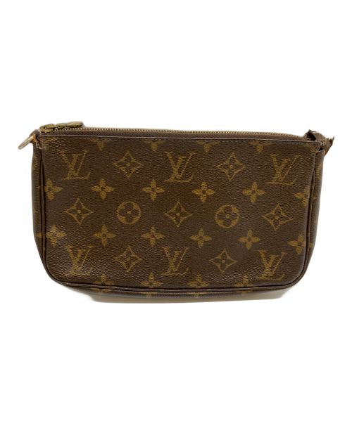 LOUIS VUITTON（ルイ ヴィトン）LOUIS VUITTON (ルイ ヴィトン) ポーチ ブラウンの古着・服飾アイテム