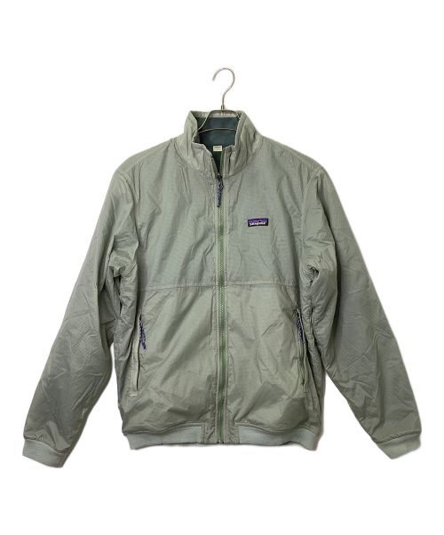 Patagonia（パタゴニア）Patagonia (パタゴニア) リバーシブルシェルドマイクロディニジャケット グリーン サイズ:Mの古着・服飾アイテム