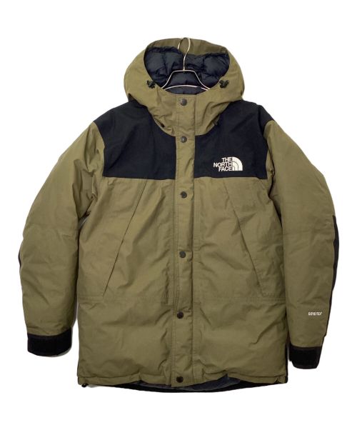 THE NORTH FACE（ザ ノース フェイス）THE NORTH FACE (ザ ノース フェイス) マウンテンダウンジャケット カーキ×ブラック サイズ:Lの古着・服飾アイテム