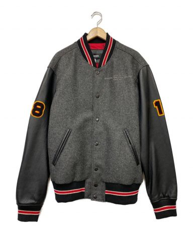 中古・古着通販】DIESEL (ディーゼル) スタジャン グレー サイズ:XL