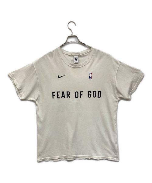 NIKE×Fear of God（ナイキ×フィアオブゴッド）NIKE×Fear of God (ナイキ×フィアオブゴッド) Tシャツ ホワイト サイズ:Lの古着・服飾アイテム