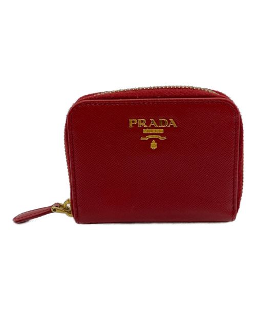 PRADA（プラダ）PRADA (プラダ) コインケース レッドの古着・服飾アイテム