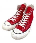 CONVERSE ADDICTコンバース アディクト）の古着「CHUCK TAYLOR CANVAS HI”RED/WHITE”」｜レッド