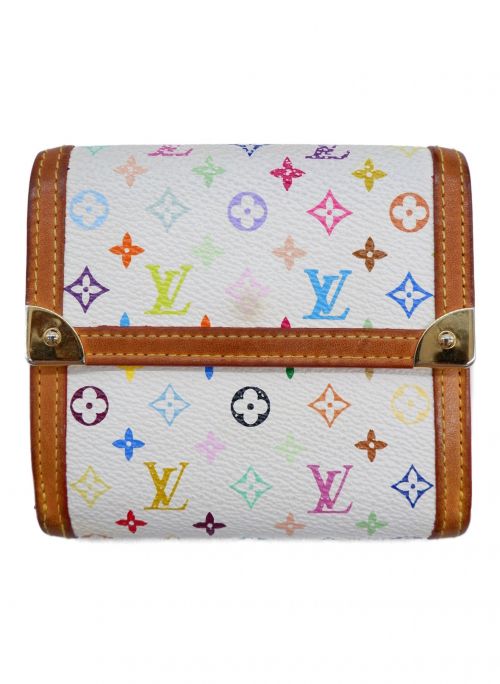 LOUIS VUITTON（ルイ ヴィトン）LOUIS VUITTON (ルイ ヴィトン) 3つ折り財布 ポルトモネ・ピエカルト ホワイト サイズ:下記参照の古着・服飾アイテム