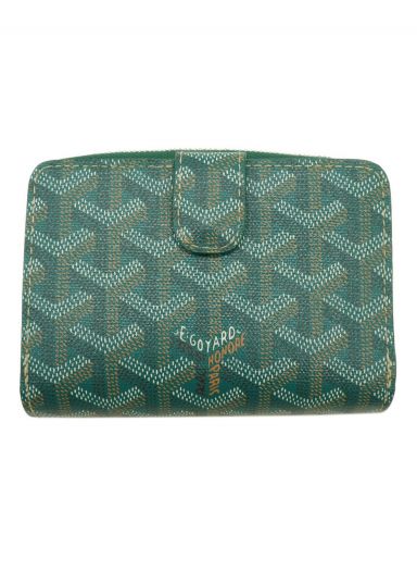 【中古・古着通販】GOYARD (ゴヤール) 2つ折り財布 グリーン