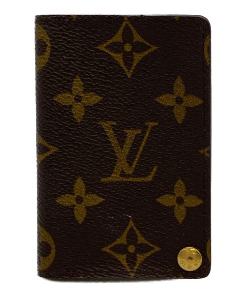 LOUIS VUITTON（ルイ ヴィトン）LOUIS VUITTON (ルイ ヴィトン) カードケース ブラウンの古着・服飾アイテム