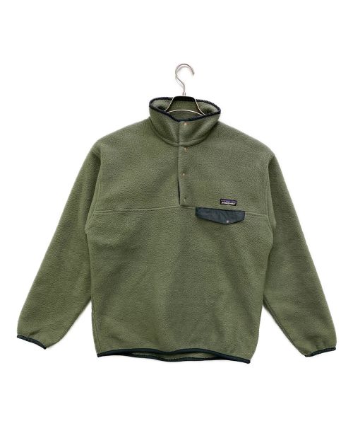 Patagonia（パタゴニア）Patagonia (パタゴニア) スナップTフリースプルオーバー グリーン サイズ:Ｍの古着・服飾アイテム