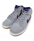 NIKE SBナイキエスビー）の古着「DUNK HIGH PRM”NEW YORK METS”」｜グレー