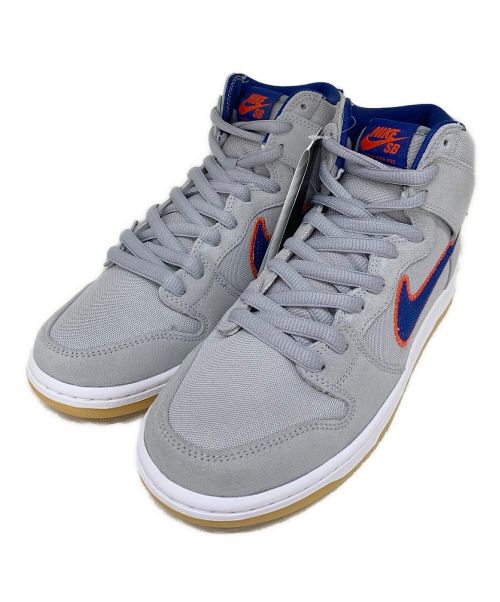 NIKE SB（ナイキエスビー）NIKE SB (ナイキエスビー) DUNK HIGH PRM”NEW YORK METS” グレー サイズ:US9の古着・服飾アイテム