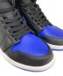 中古・古着 NIKE (ナイキ) AIR JORDAN 1 MID BLACK/BLUE ブラック×ブルー サイズ:US7.5：9800円