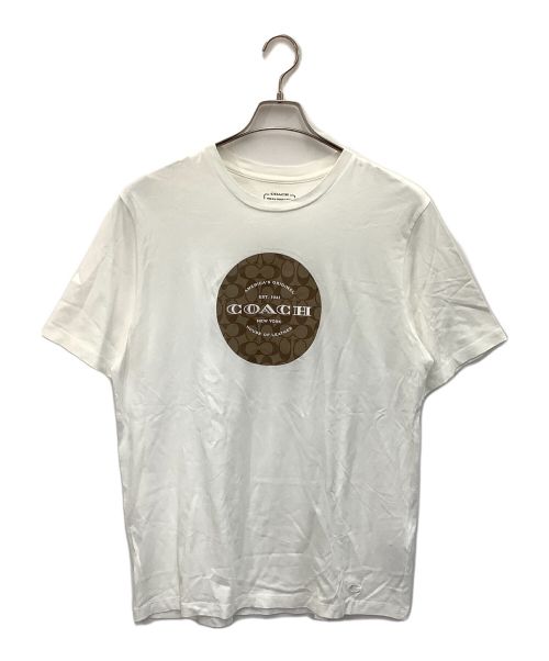 COACH（コーチ）COACH (コーチ) Tシャツ ホワイト サイズ:XLの古着・服飾アイテム