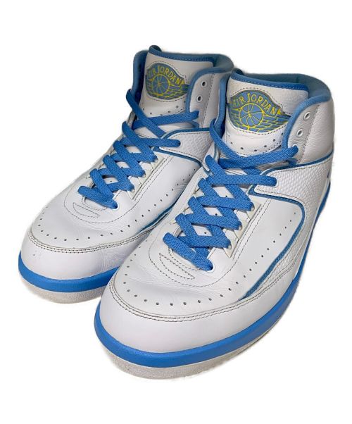 NIKE（ナイキ）NIKE (ナイキ) AIR JORDAN 2 RETRO”MELO” ホワイト×ブルー サイズ:US10.5の古着・服飾アイテム