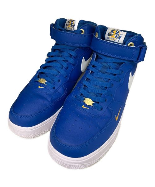 NIKE（ナイキ）NIKE (ナイキ) AIR FORCE 1 MID '07 LV8”40TH ANV” ブルー サイズ:US9.5の古着・服飾アイテム