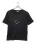 Saint Laurent Paris（サンローランパリ）の古着「ロゴプリントTシャツ」｜ブラック
