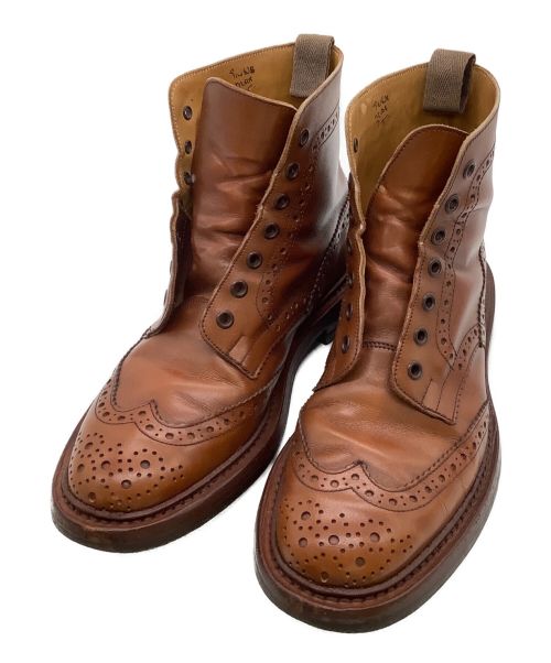 Tricker's（トリッカーズ）Tricker's (トリッカーズ) カントリーブーツ ブラウン サイズ:7-5の古着・服飾アイテム