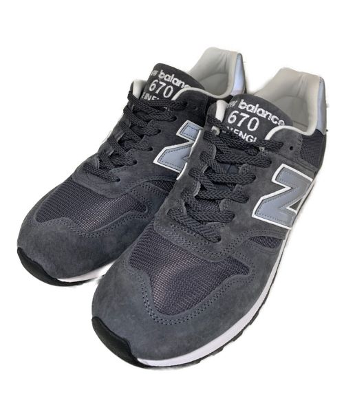 NEW BALANCE（ニューバランス）NEW BALANCE (ニューバランス) M670 グレー サイズ:US9 1/2の古着・服飾アイテム