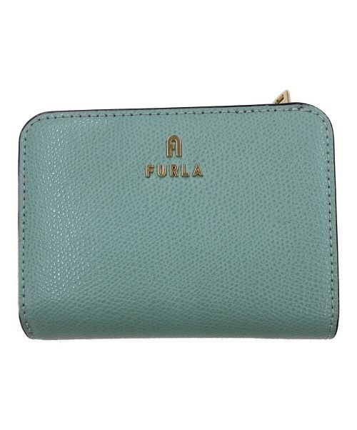 FURLA（フルラ）FURLA (フルラ) 2つ折り財布 グリーンの古着・服飾アイテム