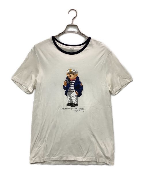 POLO RALPH LAUREN（ポロ・ラルフローレン）POLO RALPH LAUREN (ポロ・ラルフローレン) Tシャツ ホワイト サイズ:Lの古着・服飾アイテム