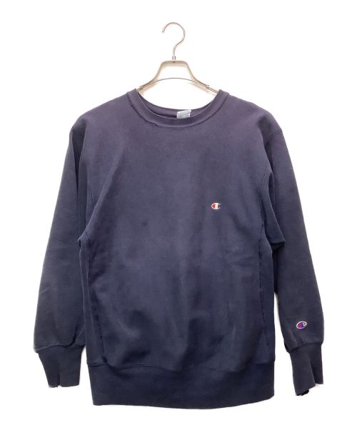 Champion REVERSE WEAVE（チャンピオン リバース ウィーブ）Champion REVERSE WEAVE (チャンピオンリバースウィーブ) スウェット ネイビー サイズ:XLの古着・服飾アイテム