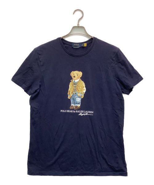 POLO RALPH LAUREN（ポロ・ラルフローレン）POLO RALPH LAUREN (ポロ・ラルフローレン) 半袖カットソー ネイビー サイズ:Lの古着・服飾アイテム