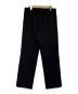 AURALEE (オーラリー) WOOL LING YARN MILLED JERSEY PANTS ブラック サイズ:4：13000円