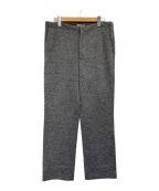 AURALEEオーラリー）の古着「WOOL LING YARN MILLED JERSEY PANTS」｜グレー