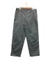 AURALEE（オーラリー）の古着「WASHED FINX BUGGY SATIN WIDE PANTS」｜グレー