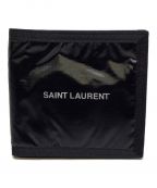 Saint Laurent Parisサンローランパリ）の古着「2つ折り財布」｜ブラック