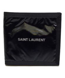 Saint Laurent Paris（サンローランパリ）の古着「2つ折り財布」｜ブラック