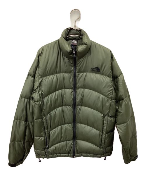 THE NORTH FACE（ザ ノース フェイス）THE NORTH FACE (ザ ノース フェイス) ACONCAGUA JACKET（アコンカグアジャケット）ダウンジャケット グリーン サイズ:Lの古着・服飾アイテム