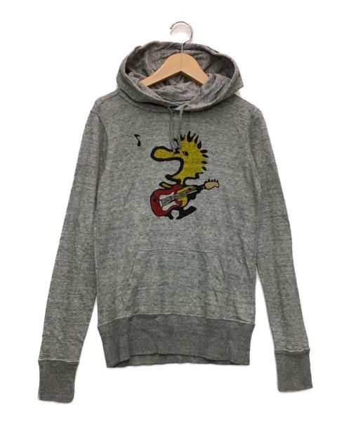 Hysteric Glamour（ヒステリックグラマー）Hysteric Glamour (ヒステリックグラマー) PEANUTS (ピーナッツ) パーカー グレー サイズ:FREEの古着・服飾アイテム