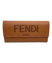 FENDI（フェンディ）の古着「コンチネンタルウォレット」｜ブラウン