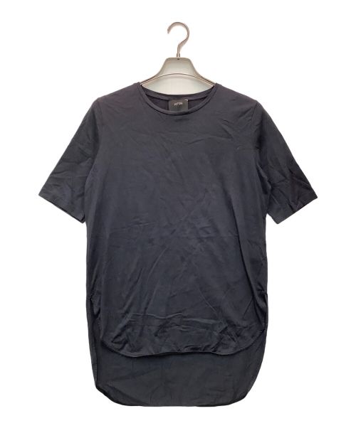 ATON（エイトン）ATON (エイトン) SUVIN ROUND HEM Tシャツ ネイビー サイズ:2の古着・服飾アイテム